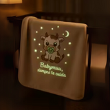 LumiMuu® – Manta que Brilla con Amor